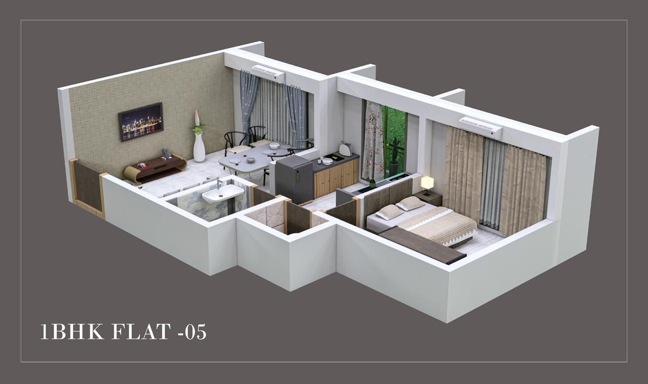 1 BHK Layout